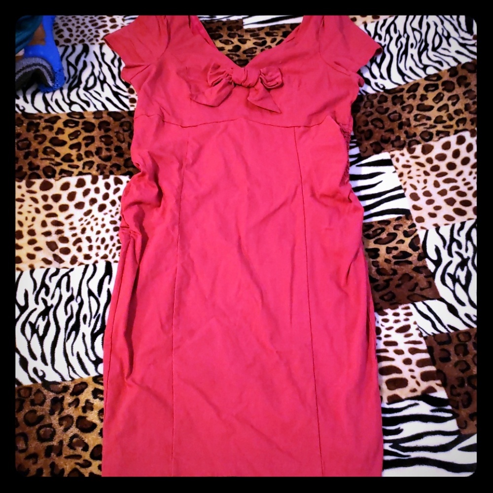 Red dress